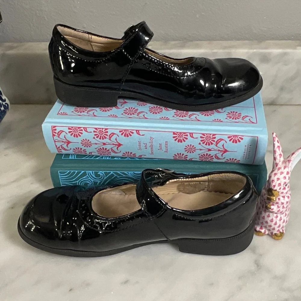 Start Rite Black Patent Mary Jane Shoes Size 1.5 Youth